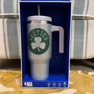 NBA Bling Celtics Stainless Steel Tumbler